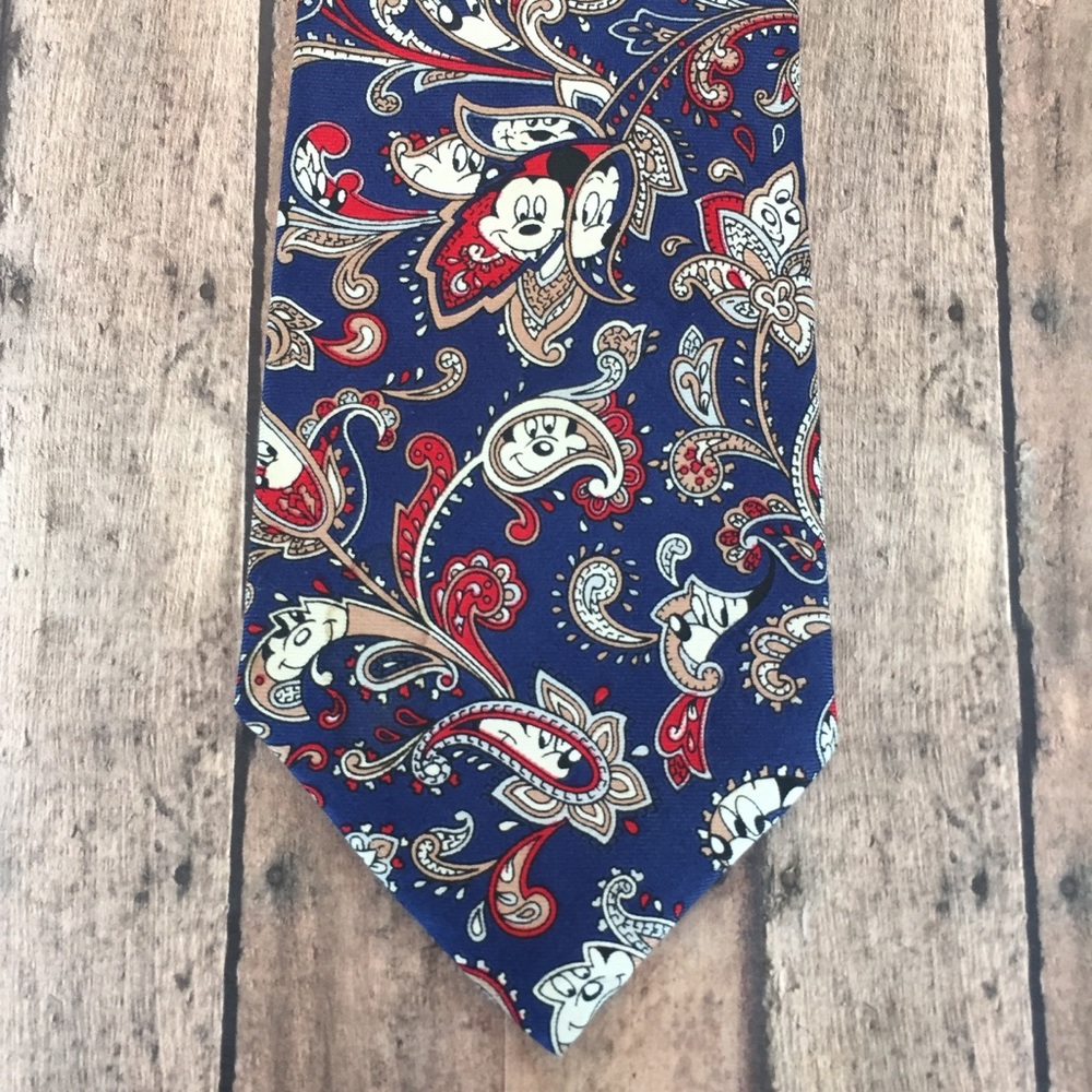 Disney Hidden Mickey Silk Tie